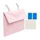 thumbnail image 4 of Bolsa de hielo refrescante para jaula de mascotas, reutilizable, aislante, lavable y portátil. Rosa con 2 cajas, 4 of 9
