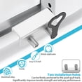 thumbnail image 4 of AEVXKHI 12 Sets Sliding Window Locks, Security Window Lock with Keys, Window Locks for Up and Down Windows & Horizontal Sliding Windows, Adjustable Window Lock, Sturdy and Durable, 4 of 11
