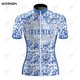 thumbnail image 3 of 2022 Nuevo México Ciclismo Jersey Mujer Bicicleta Montaña Carretera MTB Superior Mujer Bicicleta Camisa Manga Corta Carreras Ropa Montar Verano, 3 of 5