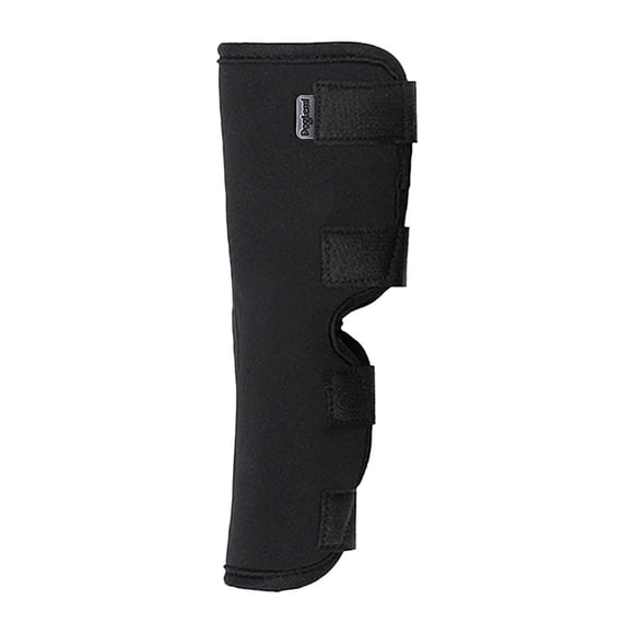 Greeniant Codo para mascotas Rodillera flexible para la pérdida de estabilidad de la de heridas de artritis Suministros para perros Negro SG