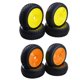 thumbnail image 3 of 8 piezas Neumáticos de goma Baoblaze Neumáticos de rueda de coche RC 1/8, 3 of 8