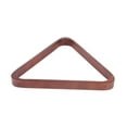 thumbnail image 2 of koolsoo Wooden Billiard Ball Rack Billiard Room Game Positioning Frame Triangle Rack Brown, 2 of 7