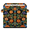 Multicolor 1, variant on CURLYOOT Mexican Floral Cube Storage Bin 11 Inch Fabric Storage Cube for Shelves Decorative Ethnic Mexican Birds Flowers Foldable Basket with Leather Handle for Closet Shelves Organizer