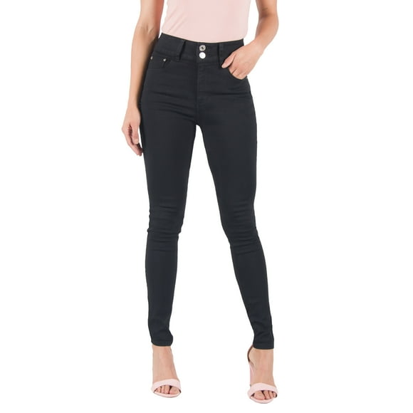 Jeans Oggi Mujer Corte Ajustado Súper Skinny Fit Negro Oggi Jeans  Katia Rebel Shadow
