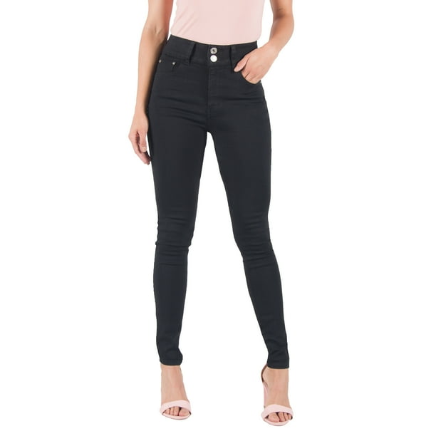 Jeans Oggi Mujer Corte Ajustado Súper Skinny Fit Negro Oggi Jeans Katia Rebel Shadow