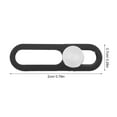 thumbnail image 2 of Phenofice 2Pcs Sliding Camera Covers for Phone Black Aluminum Alloy Privacy Lens Protectors, 2 of 8