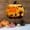 B, variant on Hanging Decorations Wooden Hang Tag Wreath Happy Trick Or Wall Plaque Pumpkin Wall Decoration Welcome Sign Party