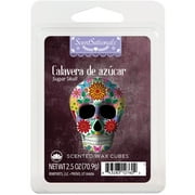 Calvera De Azucar (Sugar Skull) Scented Wax Melts, ScentSationals, 2.5 oz (1-Pack)