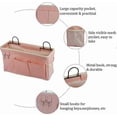 thumbnail image 3 of Bedside Caddy/Bedside Hanging Storage Organizer with Hooks for Books Magazine Phone Remotes, 3 of 5