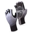 thumbnail image 1 of Gants de Cyclisme Demi-Doigt Design en Silicone Antidérapant pour Hommes Femmes Sports Extérieurs, 1 of 1