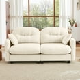 thumbnail image 3 of GAKMCIL 74" Loveseat Sofa, 2 Seater with Upholstered Large Size Deep Seat,Cloud Sectional Couches Chenille Fabric for Living Home, 3 of 13