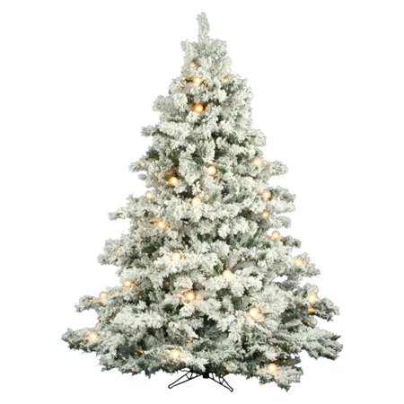 Vickerman Flocked Alaskan Clear Pre-lit Christmas Tree - Walmart.com Vickerman Flocked Alaskan Clear Pre-lit Christmas Tree - Vickerman Flocked Alaskan Clear Pre-lit Christmas Tree - Walmart.com