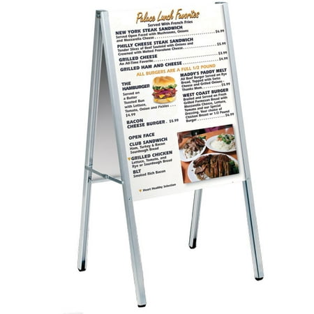 folding a frame sign stand walmart com