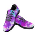 thumbnail image 1 of Doginthehole Zapatos casuales para mujer, zapatillas planas con efecto tie dye para mujer, mocasines ligeros para caminar para mujer, zapatos nuevos para mujer, 1 of 6
