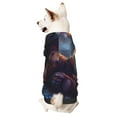 thumbnail image 1 of Fotbe Lazy Stone Bear Sudadera con Estampado para Perros Pequeños – Suéter con Capucha para Mascotas, Tela Suave de Forro Polar con Bolsillo-X-Small, 1 of 7