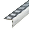 thumbnail image 2 of M-D Building Products 67215 1-1/8 in. x1-1/8 in. x 96 in. Polished Aluminum Stair Edging Smooth, 2 of 6