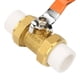 thumbnail image 3 of Válvula de bola de tubo Latón Doble PPR Accesorio termofusible 1"BSP DN25 ANGGREK  Otros, 3 of 8