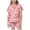 Pink, variant on Big Girls Outfit Sets 2 Piece Short Sleeve Top Bow Shorts Age 3 13 Girls Spring Clothes,Purple,Size 12 -13 Years