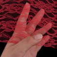 thumbnail image 4 of Unique Bargains Home Party Lace Banquet Hall DIY Decor Tulle Spool Roll Red 6 Inch x 25 Yards, 4 of 5