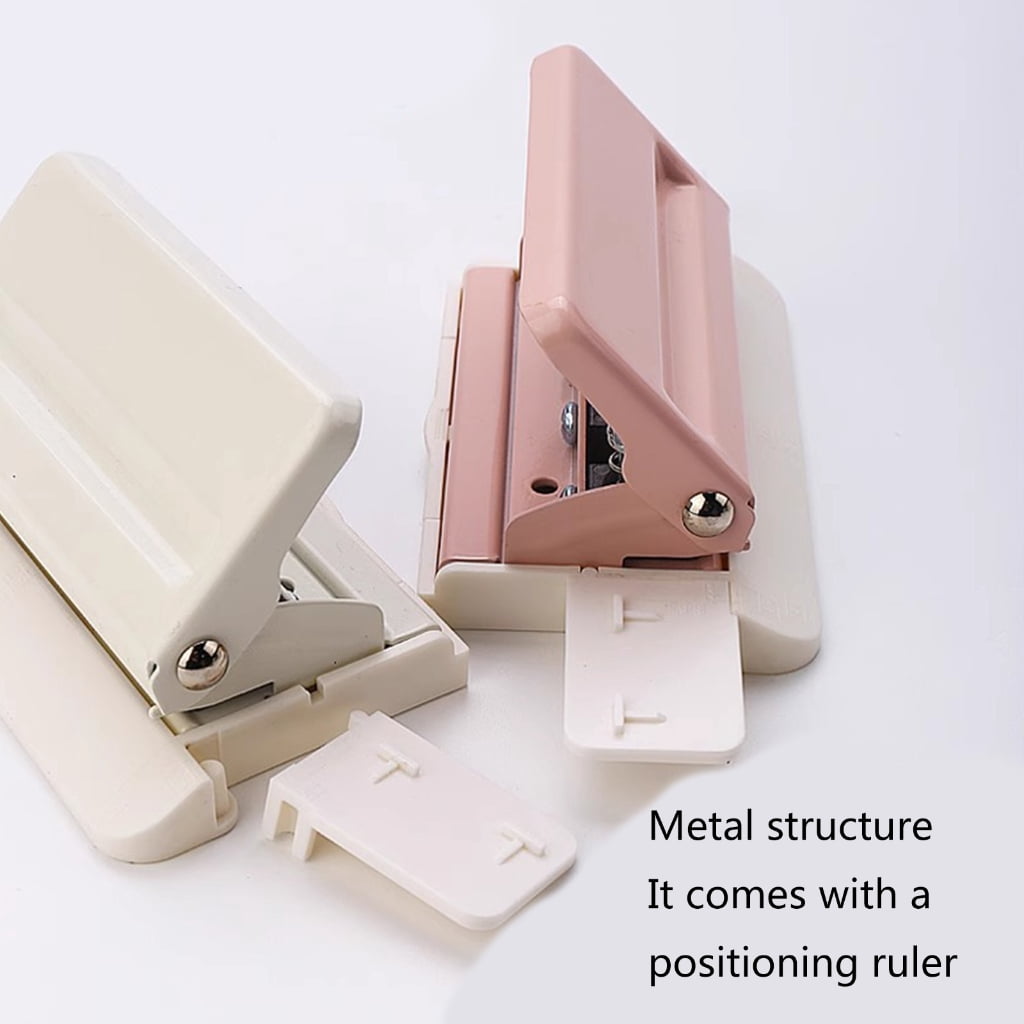 4 Holes Punch Paper Punch Manual Punching Machine Desktop Hole Puncher