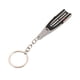 thumbnail image 2 of Minnieouse Llavero Aletas Aletas Ligero Llavero portátil Soporte liso Accesorio Llaves Monedero Regalo Natación Buceo Gris Type3 NO3, 2 of 6