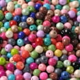 thumbnail image 3 of U8MO Lot 4mm/6mm/8mm Charms Round Glass Coated Colors Loose Spacer Beads Making-Deep Purple-4mm (100pcs), 3 of 8
