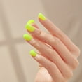 thumbnail image 3 of Kiss Impress Color Press On Nails, ‘Brillix’, Yellow, Short Squoval, 30 Count, 3 of 10
