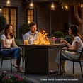 thumbnail image 3 of BALI OUTDOORS Propane Gas Fire Pit Table with Lid for Outside Backyard, Patio 50000 BTU 32 inch, 3 of 10