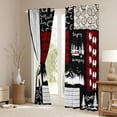 thumbnail image 3 of Feelyou Camping Explorer Blackout Curtains Set of 2 (52x84 Each), Rustic Window Curtains, 3 of 6