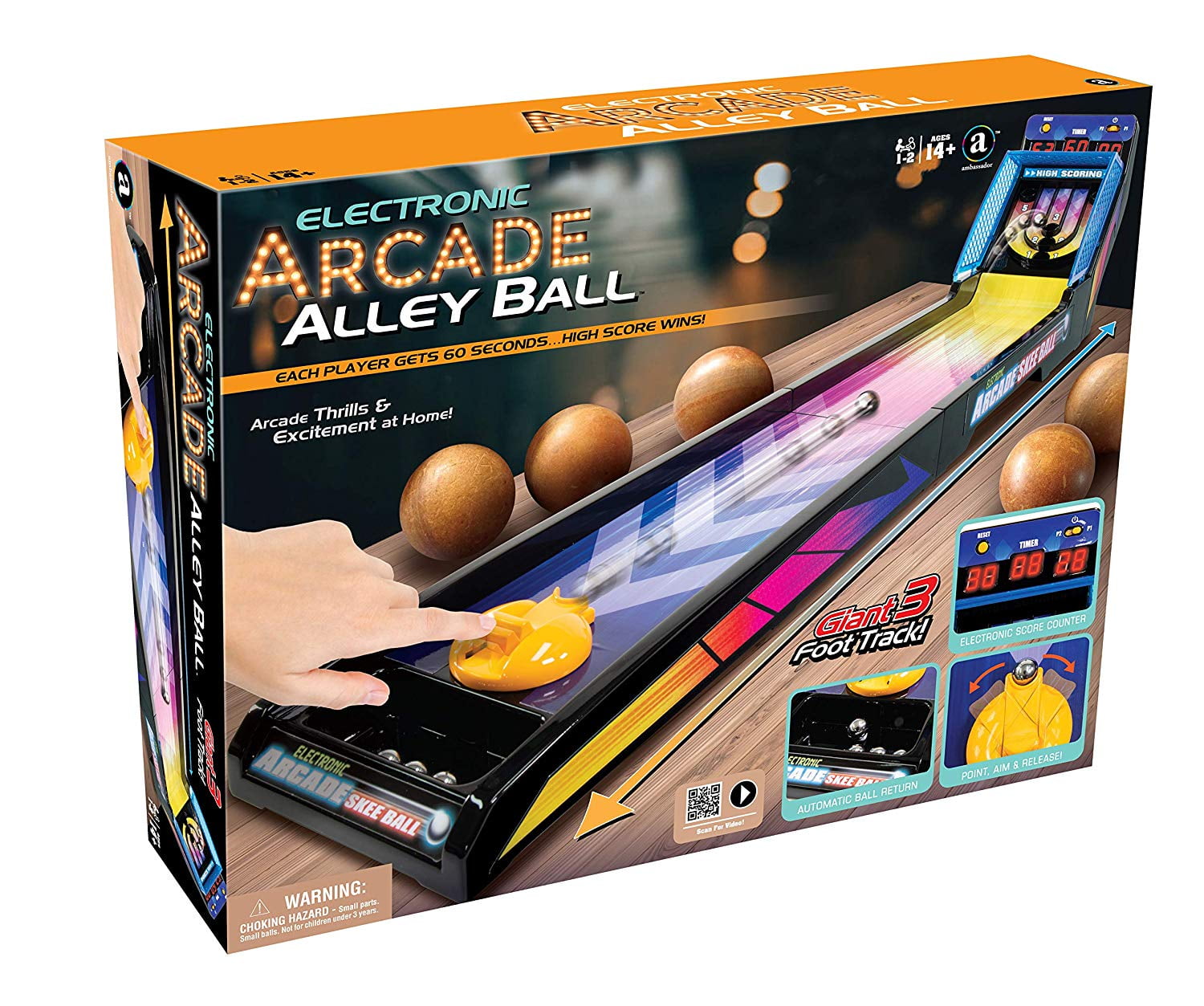electronic arcade alley ball