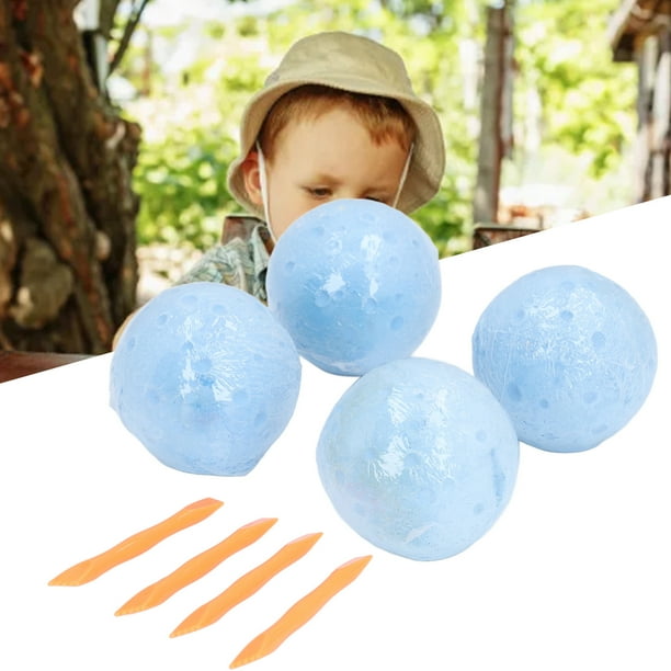 Kit de Excavación de Piedras ANGGREK 2-4 Tesoros Educativo Para Habilidades Motoras Finas