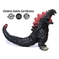 thumbnail image 2 of 8 Pcs Godzilla Toys Movable Joint Birthday Kids 2019 Action Figures King Of The Monsters Burning Heisei Mecha Ghidorah Pack Plastic Mini Dinosaur Playsets Cake Toppers Package, 2 of 4