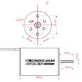 thumbnail image 2 of Motor sin escobillas sin sensor 2435 4800KV 4P con 25A ESC sin escobillas (eléctrico, 2 of 8