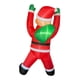 thumbnail image 1 of Decoración navideña para exteriores, decoración del hogar, inflable de escalada de Papá Noel Estilo A, 1 of 9