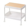 thumbnail image 3 of Chariot Roulant Utilitaire Chariot de Rangement Roulant Chariot de Salle de Bain Chariot Roulant Grande Capacité Écologique PP MDF Construction Robuste Gain de Place Chariot Utilitaire pour Salon de Beauté, 3 of 6