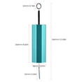 thumbnail image 2 of Carillón de viento Campanas de viento de metal cuerda de meditación Windchime Windbell para jardín al aire libre Patio decoración del hogar meditación Zen relajación Romacci  carillón de viento, 2 of 6