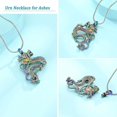 thumbnail image 4 of Cremation Jewelry for Ashes Stainless Steel Dragon Urn Necklace Keepsake Human Pet Ashes Holder Memorial Pendant for Women Men, 4 of 5