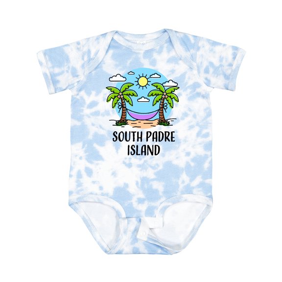 Inktastic Summer Vacation in South Padre Island Boys or Girls Baby Bodysuit