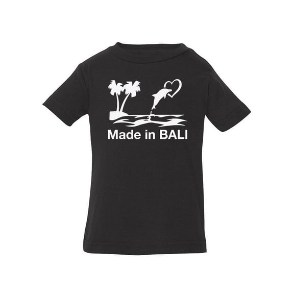 Made In Bali Dolphin T-Shirt Infant -Smartprints Designs, 18 Months
