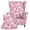 Cartoon Cat Floral Pink, variant on SEANATIVE Anti-slip Wingback Chair Slipcover 2 Piece Wing Chair Cover Stretch Armchair Cover Washable Stain-Resistant Dust-Proof Furniture Protector with Elastic Bottom, Tropical Floral Leaf Blue