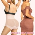 thumbnail image 2 of Womens' Tummy Control High Waist Trainer Body Shaper High waisted seamless cross body pants Shapewear pants for women high waisted tights, 2 of 6