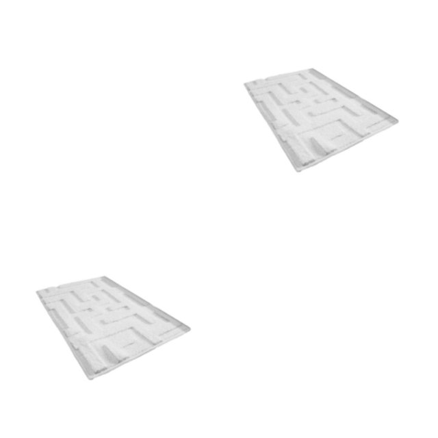 Moyic textura que no se desprende | Parte inferior antideslizante Buena sensación de paso fuerte Absorción de agua Limpieza fácil Lavable Type1 NO1
