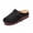 Black, variant on Women's Carved Hollow Metal Buckle Closed Toe Platform Mules Comfort on Shoes Lightweight Casual Summer Footwear White 9