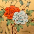 thumbnail image 6 of Oriental Furniture Gold Lacquer End Table - Birds and Flowers, 6 of 7