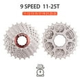 thumbnail image 2 of Plegable Ajustable Acero Montar Ciclismo Bicicleta de montaña Rueda libre Piezas Accesorios ZTTO Rueda libre 9 Velocidad 11 25T Inevent OD003371-00B, 2 of 7
