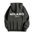 thumbnail image 4 of WILLBEST Sudadera Deportiva para Hombre con Capucha y Estampado De Letras para Uso Informal y Atuendos Elegantes Mediana​​, 4 of 5