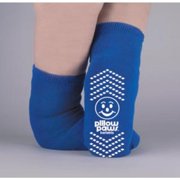 PERSONAL TOUCH HEALTH CARE APPAREL Bariatric Extra Wide Slipper Sock (Royal Blue)