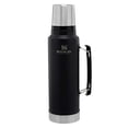 thumbnail image 1 of Botella de Boca Ancha Stanley Classic Aislada al vacío Negro Mate, 1 of 5