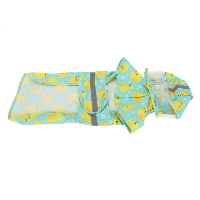 Imperméable pour Chien, Imperméable à Capuche Imperméable à l'Eau Crochet Pliable Réglable pour les Petits Chiens S, M, L, XL, XXL
