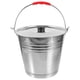 thumbnail image 1 of Cubo de acero inoxidable multiusos para el hogar, 1 unidad, con tapa., 1 of 5